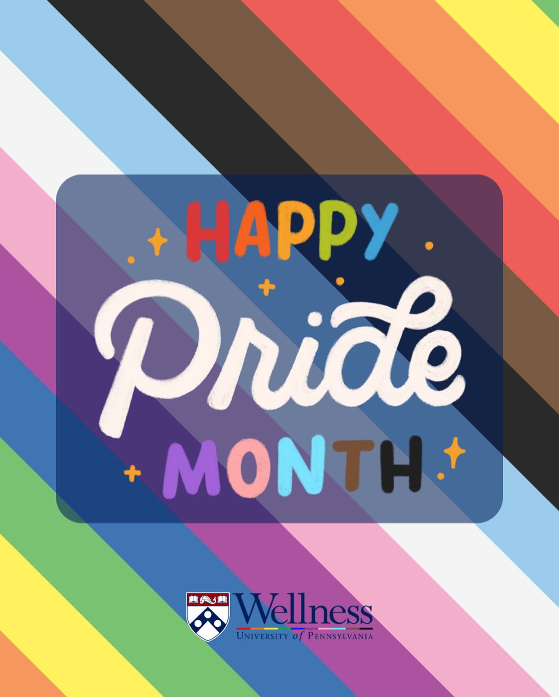 Happy Pride Month, Quakers! 🌈 Wellness at Penn celebrates the strength, joy, and resilience of our LGBTQ+ community. We’re proud to support all students’ health and wellness this month and every month. 💙💚💛🧡❤️💜
